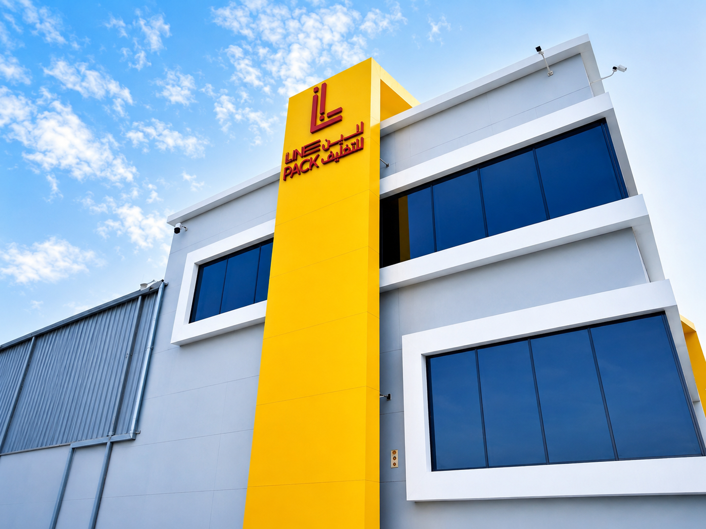 LINE Pack manufacturing facility in Dammam