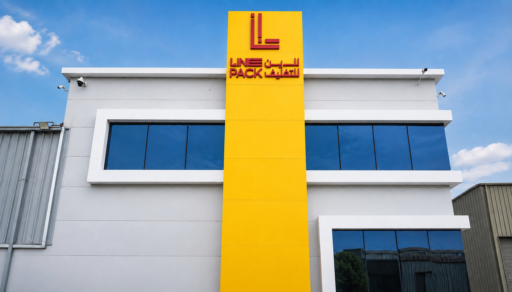 LINE Pack facility in Dammam