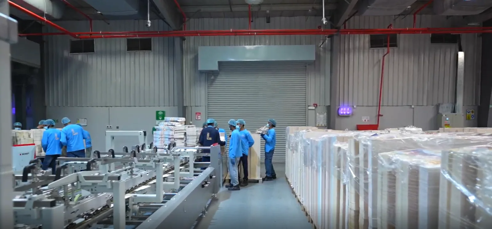 LINE Pack manufacturing facility in Dammam